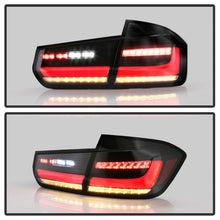 Cargar imagen en el visor de la galería, Spyder BMW 3 Series F30 2012-2018 Full LED Tail Lights (ALT-YD-BMWF3012-SEQ-BK) -  Black