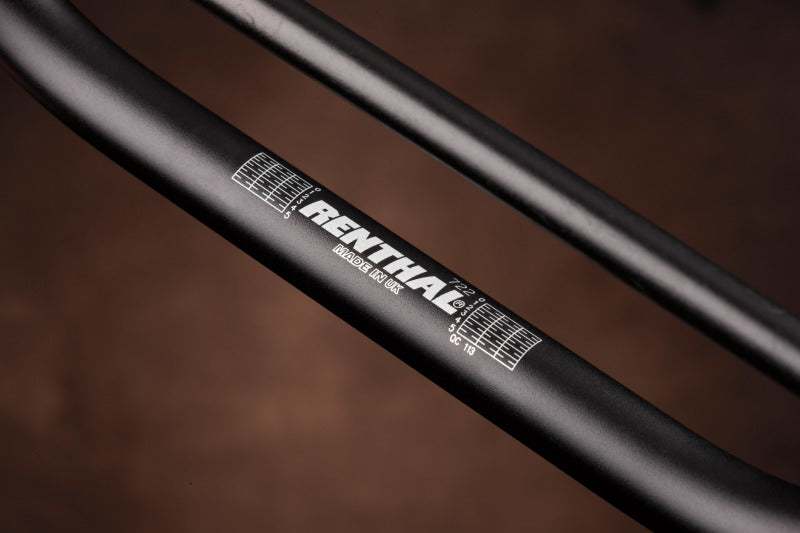 Renthal 7/8 in. Mini Handlebar - Black — Fits 2012-2013 KTM 65SX
