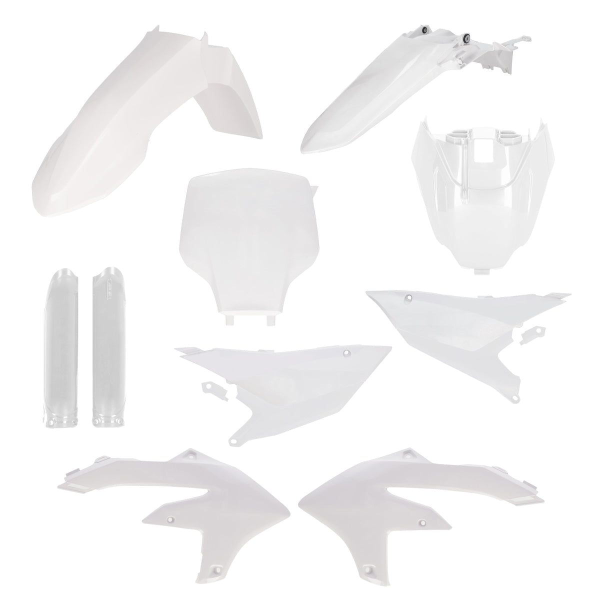Acerbis 2026 Yamaha YZ450F Full Plastic Kit - White