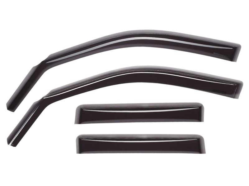 WeatherTech 02-09 Dodge Ram Truck Front Rear Front & Rear Side Window Deflectors-Dark Tint