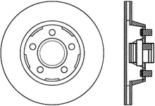 Load image into Gallery viewer, StopTech 64-67 Ford Mustang Cryo Slotted Front Right Sport Brake Rotor