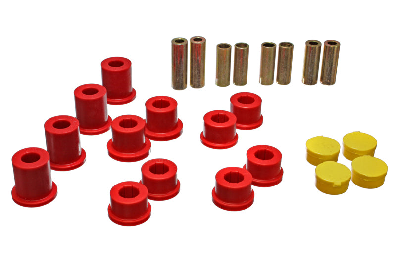 Energy Suspension 90-97 Mazda Miata Red Front Control Arm Bushing Set