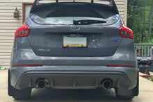 Load image into Gallery viewer, Rally Armor 12-19 Ford Focus ST / 16-19 RS Black Mud Flap w/ Blue Logo