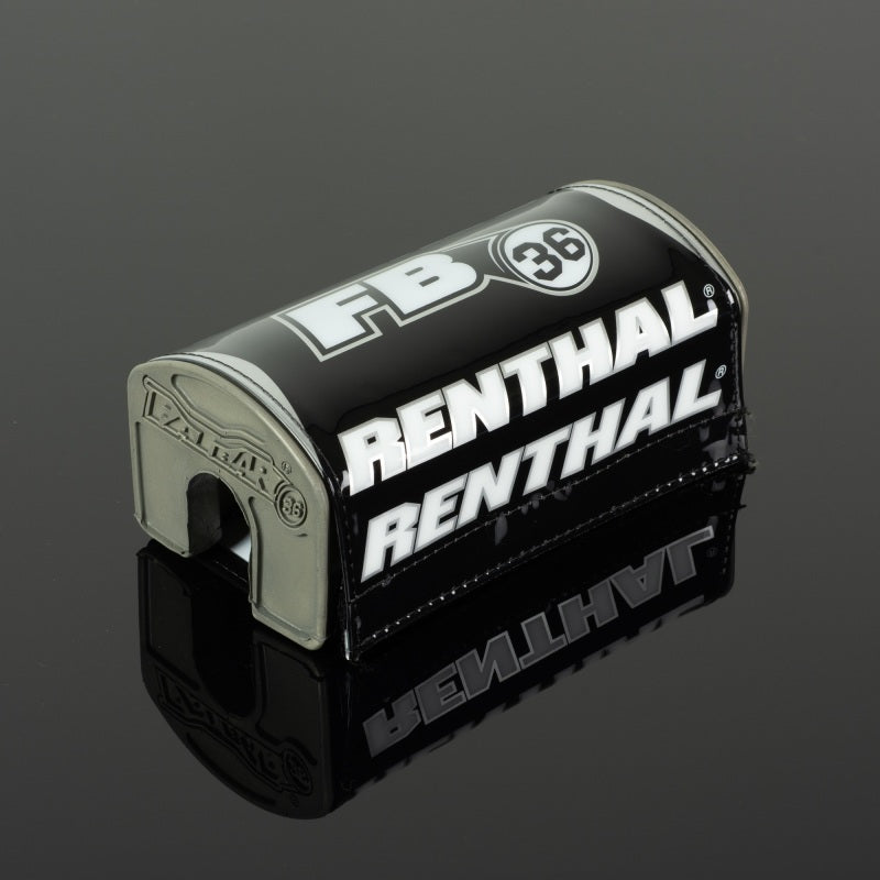 Almohadilla Renthal Fatbar 36 - Negro/Plata/Blanco