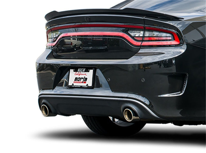 Borla ATAK Cat-Back Exhaust System w/ Valves — Fits 2015-2023 Dodge Charger Hellcat