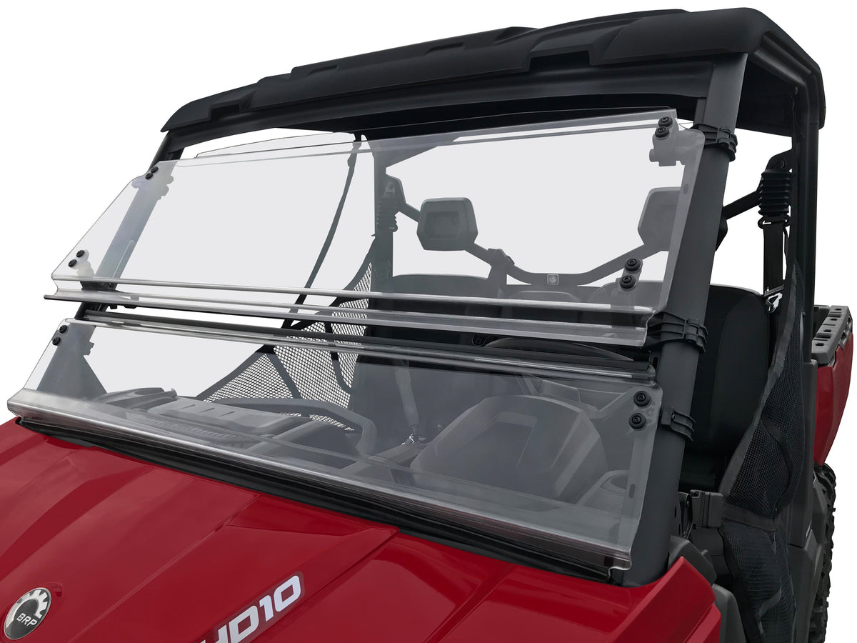 Spike D-2 Full Tilting Windshield (CANAMWS3000)