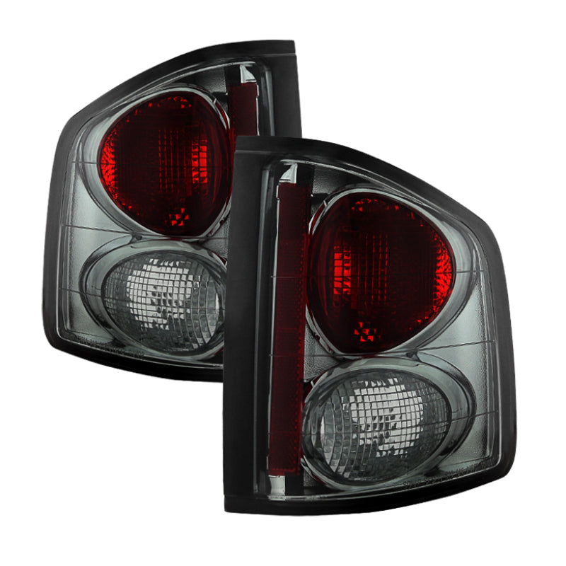 Luces traseras europeas para Spyder Chevy S10 94-04/GMC Sonoma 94-04/Isuzu Hombre 96-00 Smke ALT-YD-CS1094-SM