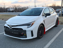 Cargar imagen en el visor de la galería, Rally Armor 2023 Toyota GR Corolla Red UR Mud Flap w/ Black Logo