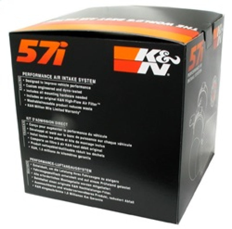 K&N 57i Performance Air Intake Kit — Fits 2002-2007 Subaru WRX/STi