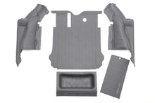 Cargar imagen en el visor de la galería, Kit de carga BedRug 07-10 para Jeep JK Unlimited 4Dr Rear 5 piezas BedTred (incluye portón trasero y revestimiento de caja)