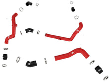 Cargar imagen en el visor de la galería, aFe 22-23 Ford Explorer BladeRunner Aluminum Hot and Cold Charge Pipe Kit - Red