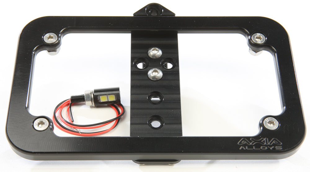 AXIA Lighted License Plate Frame 1 Clamp Mount Needed (MODLP-BK)
