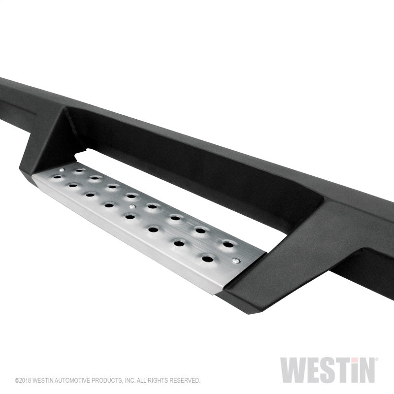 Westin HDX Drop Nerf Step Bars - Textured Black — Fits 18-24 Jeep Wrangler JL 2DR