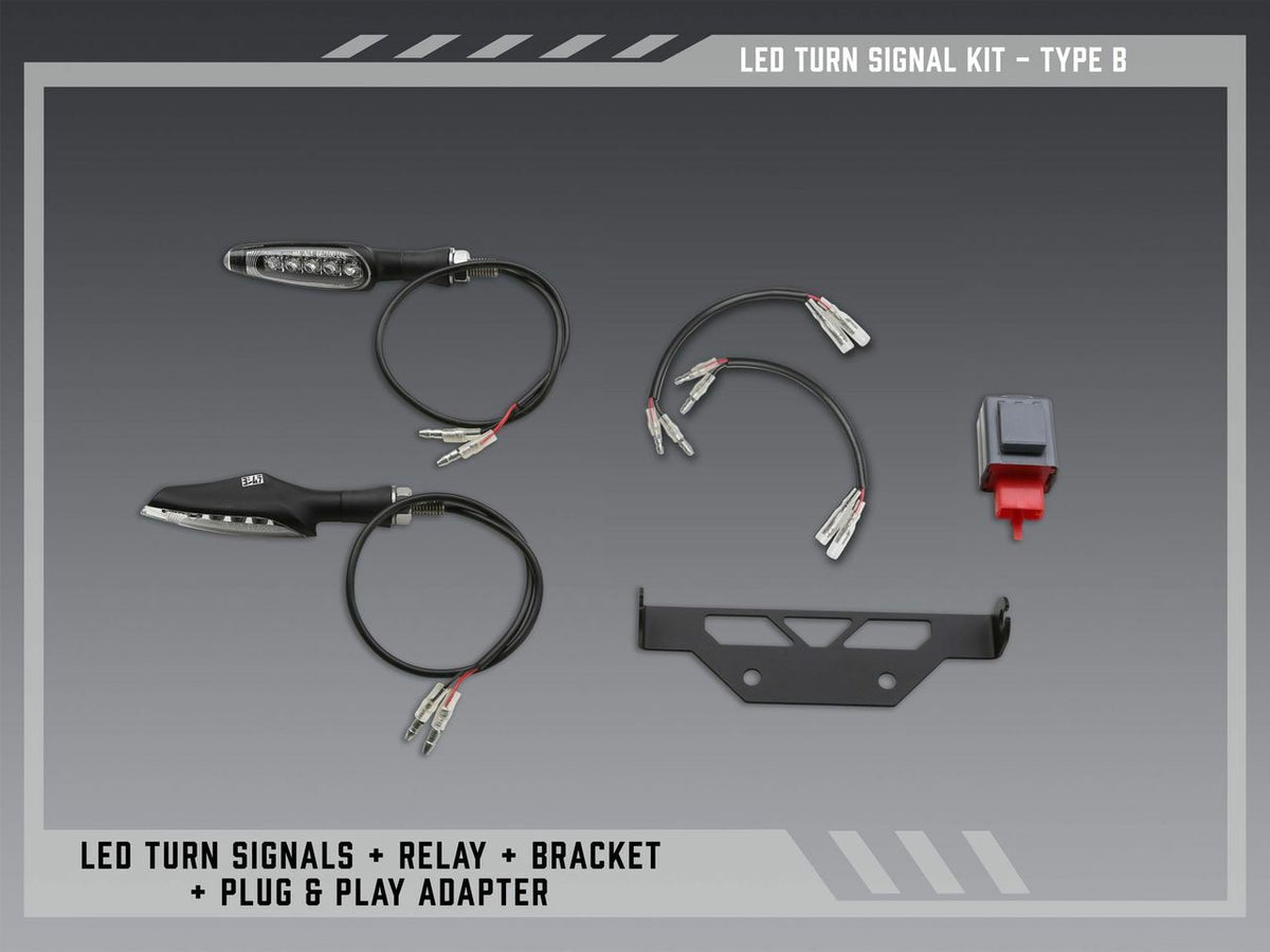 Yoshimura FE V2 Stnd LED Turn SIG KIT K (075BG-STD-B-K)