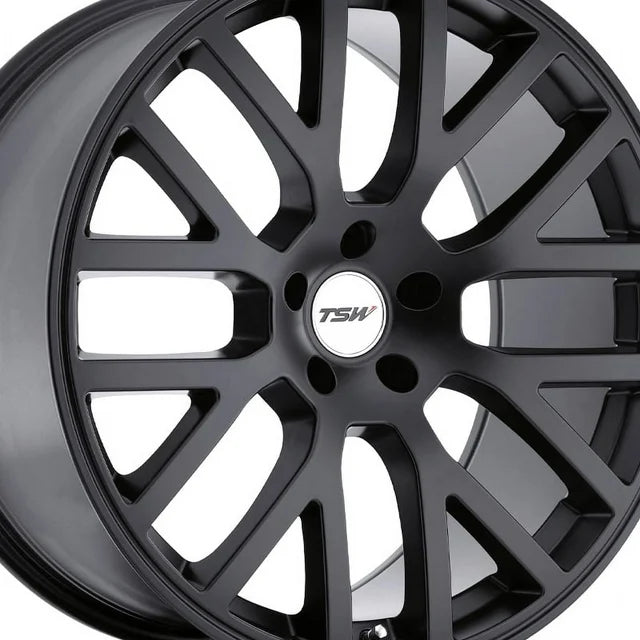 TSW Alloy Wheels TWDON 19X8 5X112 M-BLK 32MM