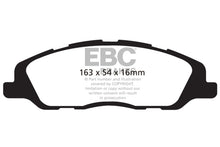 Cargar imagen en el visor de la galería, EBC 13-14 Ford Mustang 3.7 (A/T+Performance Pkg) Greenstuff Front Brake Pads