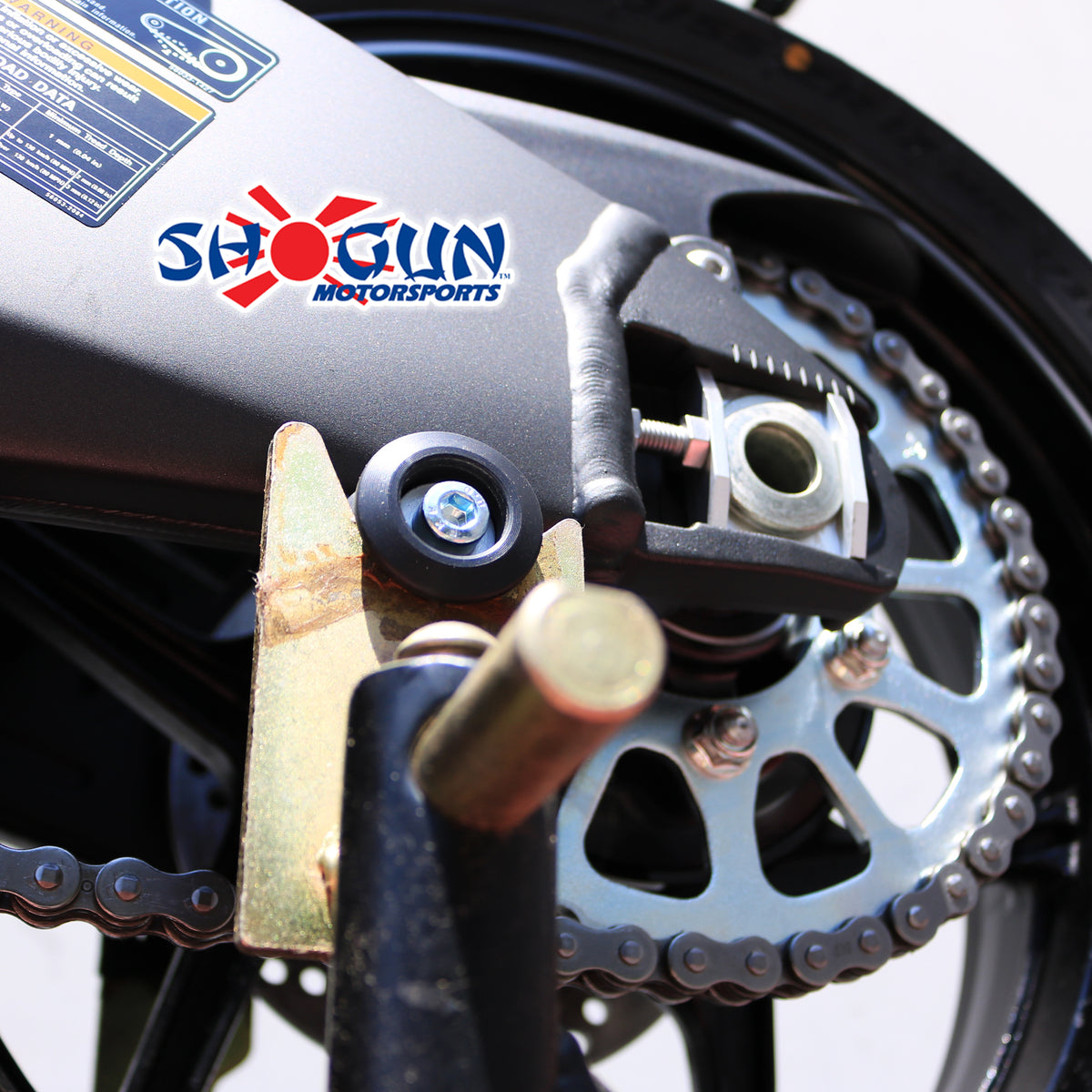 Shogun Complete Slider KIT NO CUT Black KAW (755-4469)