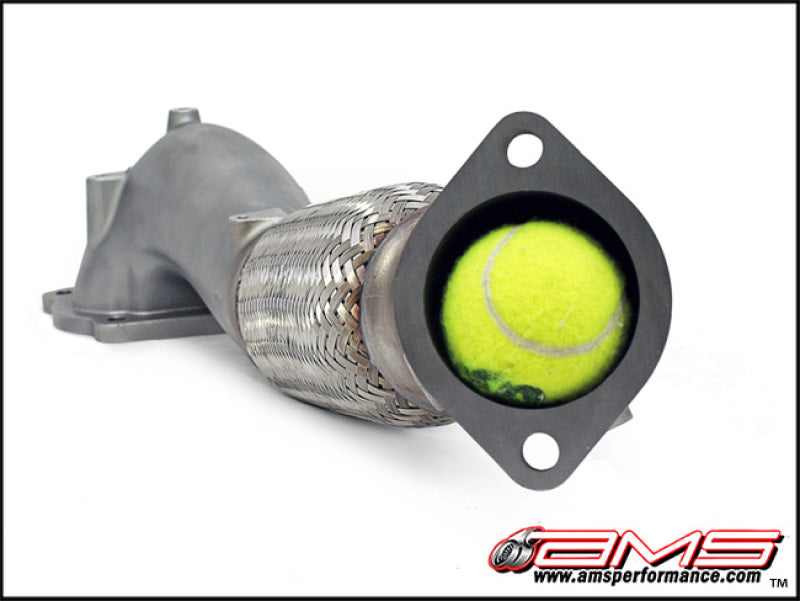 Tubo de bajada de boca ancha con tubo de salida del turbo para Mitsubishi EVO X 08-15 de AMS Performance