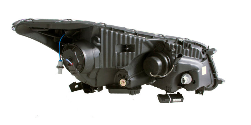 Faros delanteros con proyector ANZO 2008-2012 Honda Accord con barra en U, color negro