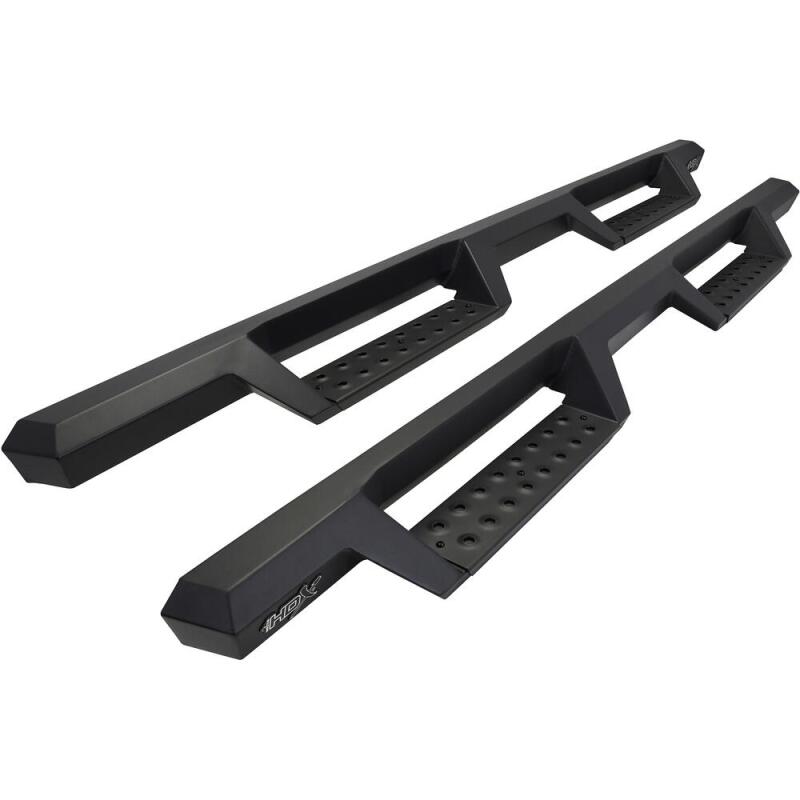 Westin/HDX 99-16 Ford F-250/350/450/550 Crew Cab Drop Nerf Step Bars - Textured Black