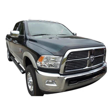 Cargar imagen en el visor de la galería, Protector de capó de acrílico de perfil bajo Aeroskin para Dodge RAM 2500 AVS 10-18, color ahumado