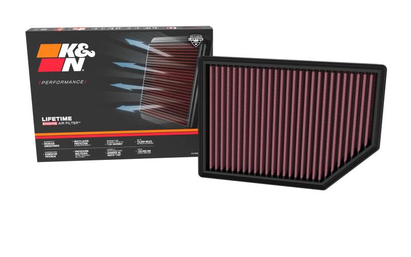 K&N Replacement Air Filter - 2022+ Jeep Grand Wagoneer/Wagoneer