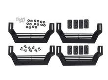 Cargar imagen en el visor de la galería, Rampage 1999-2019 Jeep Rock Rail Short Step Universal 4 Piece Set - Black