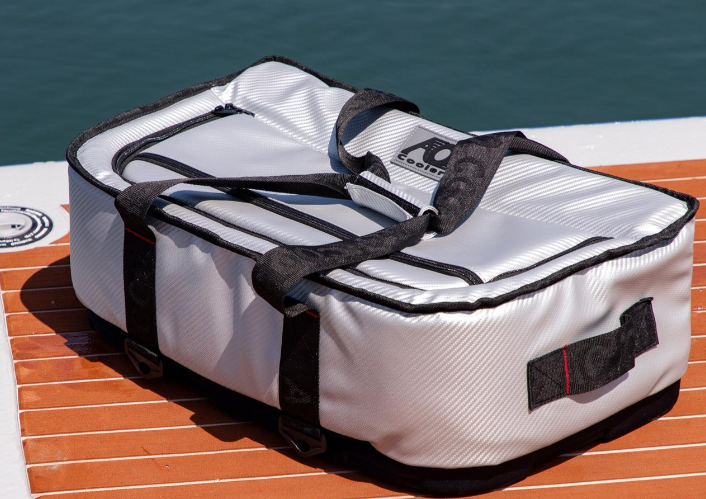 AO Coolers 38 Pack Carbon Stow-N-GO Silve (AOCRSNGSL)