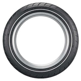 Dunlop American Elite Bias Front Tire - 130/80B17 M/C 65H TL  - Narrow Whitewall