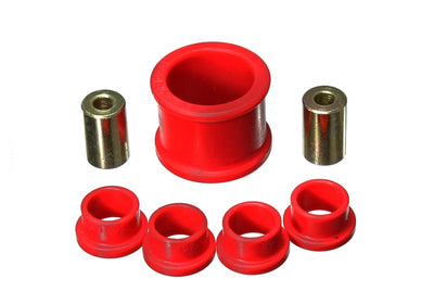Energy Suspension Rack and Pinion Bushing Set Red — Fits 06-11 Honda Civic Si