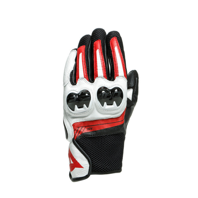 Dainese Mig 3 Unisex Leather Gloves Black/Anthracite/Yellow Fluorescent - XS