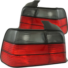 Cargar imagen en el visor de la galería, ANZO 1992-1998 BMW 3 Series E36 Sedan Taillights Red/Smoke