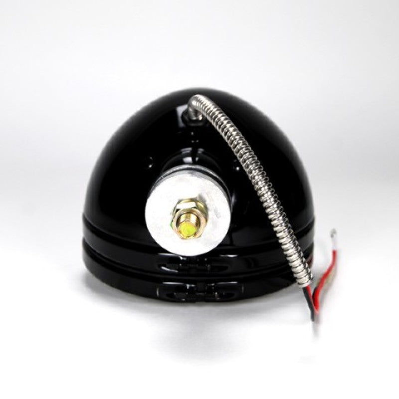 KC HiLiTES Daylighter 6in. Halogen Light 100w Spot Beam — Black SS Pair Pack System