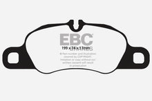 Cargar imagen en el visor de la galería, EBC 09-12 Porsche 911 (997) (Cast Iron Rotor only) 3.6 Carrera 2 Yellowstuff Front Brake Pads