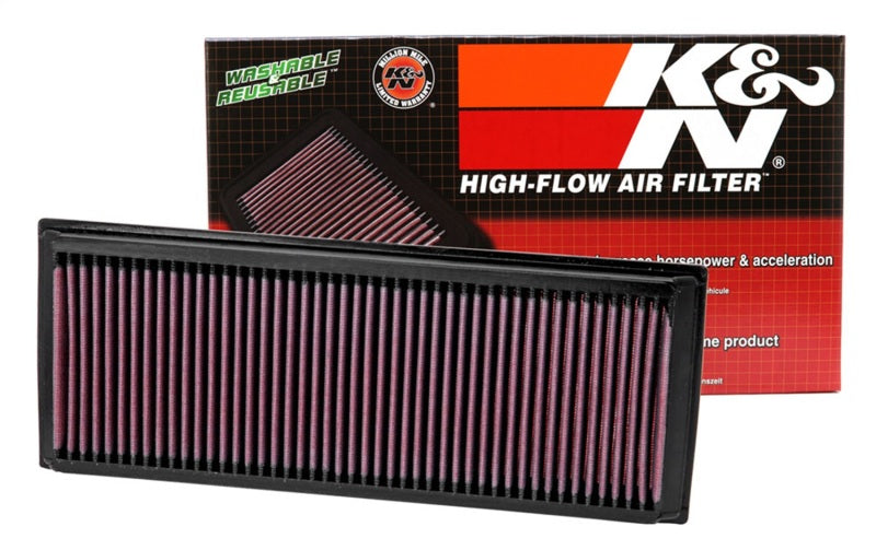 K&N 33-2865 Drop-In Air Filter — Fits 2005-2010 VW Jetta/Passat, 2007-2010 Tiguan, 2009-2010 GTI, 2006-2009 EOS