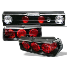 Cargar imagen en el visor de la galería, Spyder Honda CRX 88-91 Euro Style Tail Lights Black ALT-YD-HCRX88-BK