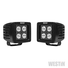 Cargar imagen en el visor de la galería, Westin LED Auxiliary Light 3.2in x 3.0in Spot w/5W Cree - Black