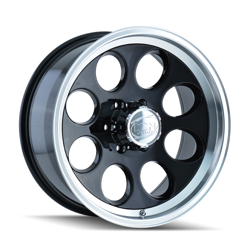 ION Type 171 15x10 / 5x114.3 BP / -38mm Offset / 83.82mm Hub Black/Machined Wheel