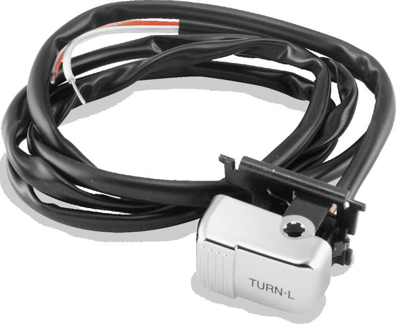Twin Power 96-13 Big Twin XL V-Rod Chrome Left Turn Signal Switch Replaces H-D 71598-96 71685-06A