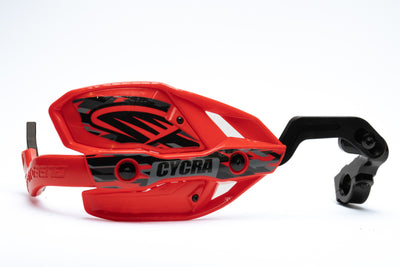 Cycra CRM Ultra Hand Guards 1-1/8 in. Red — Fits Oversized Handlebars