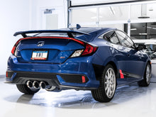 Cargar imagen en el visor de la galería, AWE Tuning 2016+ Honda Civic Si Touring Edition Exhaust w/Front Pipe &amp; Triple Chrome Silver Tips