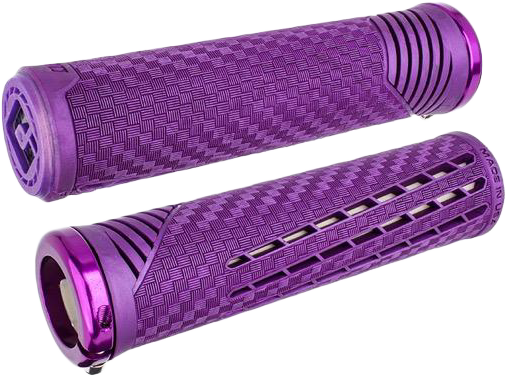 ODI CF11 V2.1 BMX Grips Cosmic Purple/Pearl w/Purple (F35CFPW-P)