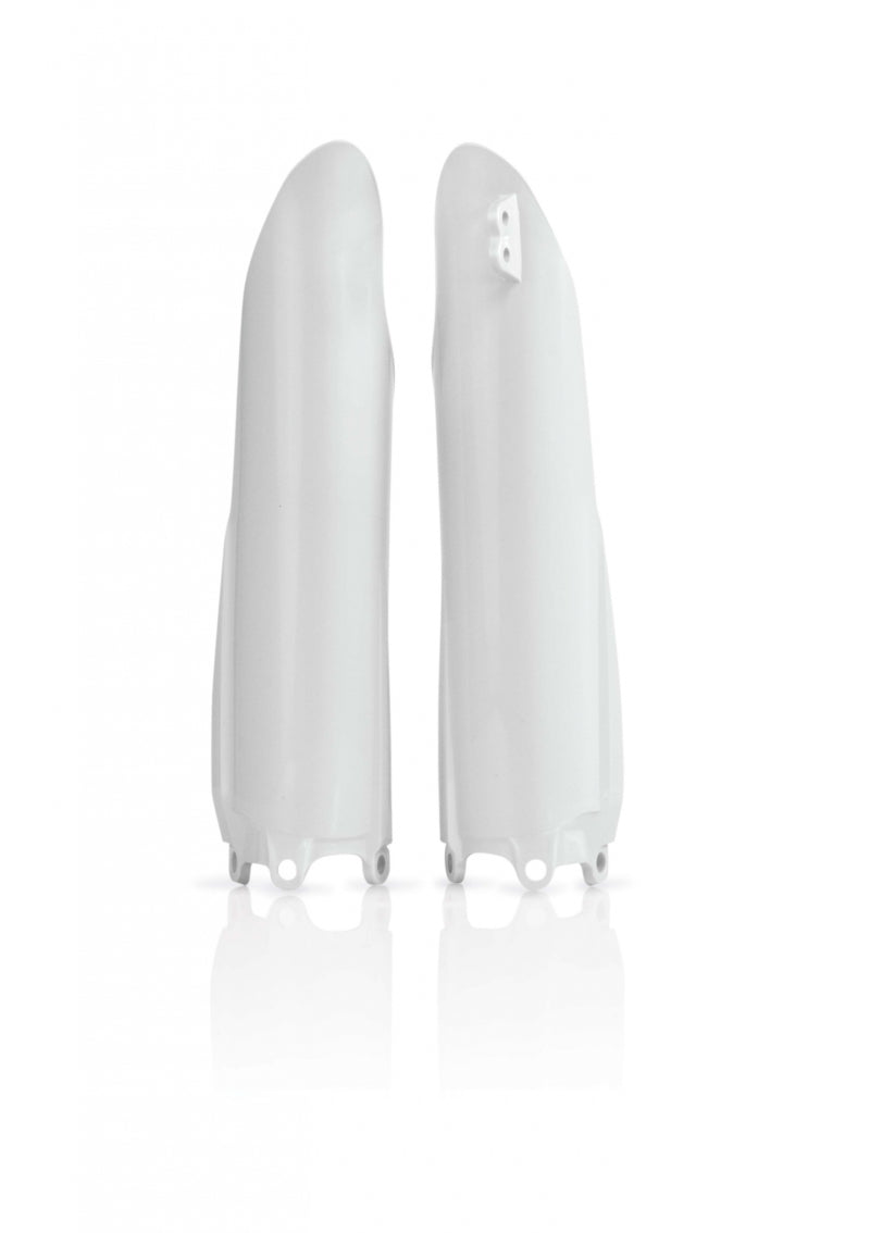 Cycra 08-14 Yamaha YZ125-250 Fork Guards - White (1CYC-6907-42)