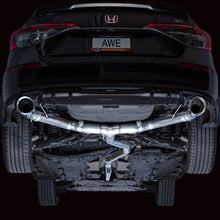 Cargar imagen en el visor de la galería, AWE Tuning 22+ Honda Civic Si/Acura Integra Track Edition Catback Exhaust - Dual Chrome Silver Tips