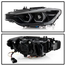 Cargar imagen en el visor de la galería, Spyder 12-14 BMW F30 3 Series 4DR Projector Headlights - Black PRO-YD-BMWF3012-AFSHID-BK