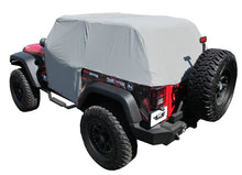 Cargar imagen en el visor de la galería, Rampage 2007-2018 Jeep Wrangler(JK) Cab Cover With Door Flaps - Grey