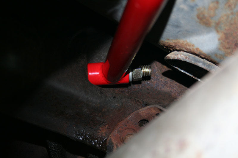 UMI Performance 68-72 GM A-Body Control Arm Reinforcement Braces - Red