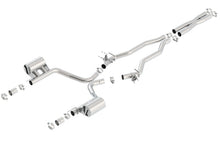 Cargar imagen en el visor de la galería, Borla 2015 Dodge Challenger SRT/392 Hemi 6.4L V8 ATAK Catback Exhaust w/ Valves Factory Bezel