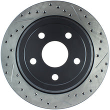 Cargar imagen en el visor de la galería, StopTech Slotted &amp; Drilled Sport Brake Rotor 11-15 Jeep Grand Cherokee (Excludes SRT8)