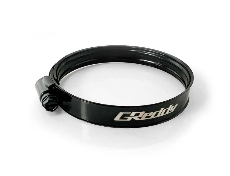 GReddy 68-85mm Dual-Bead Boost Clamp — Black High-Pressure Hose Clamp